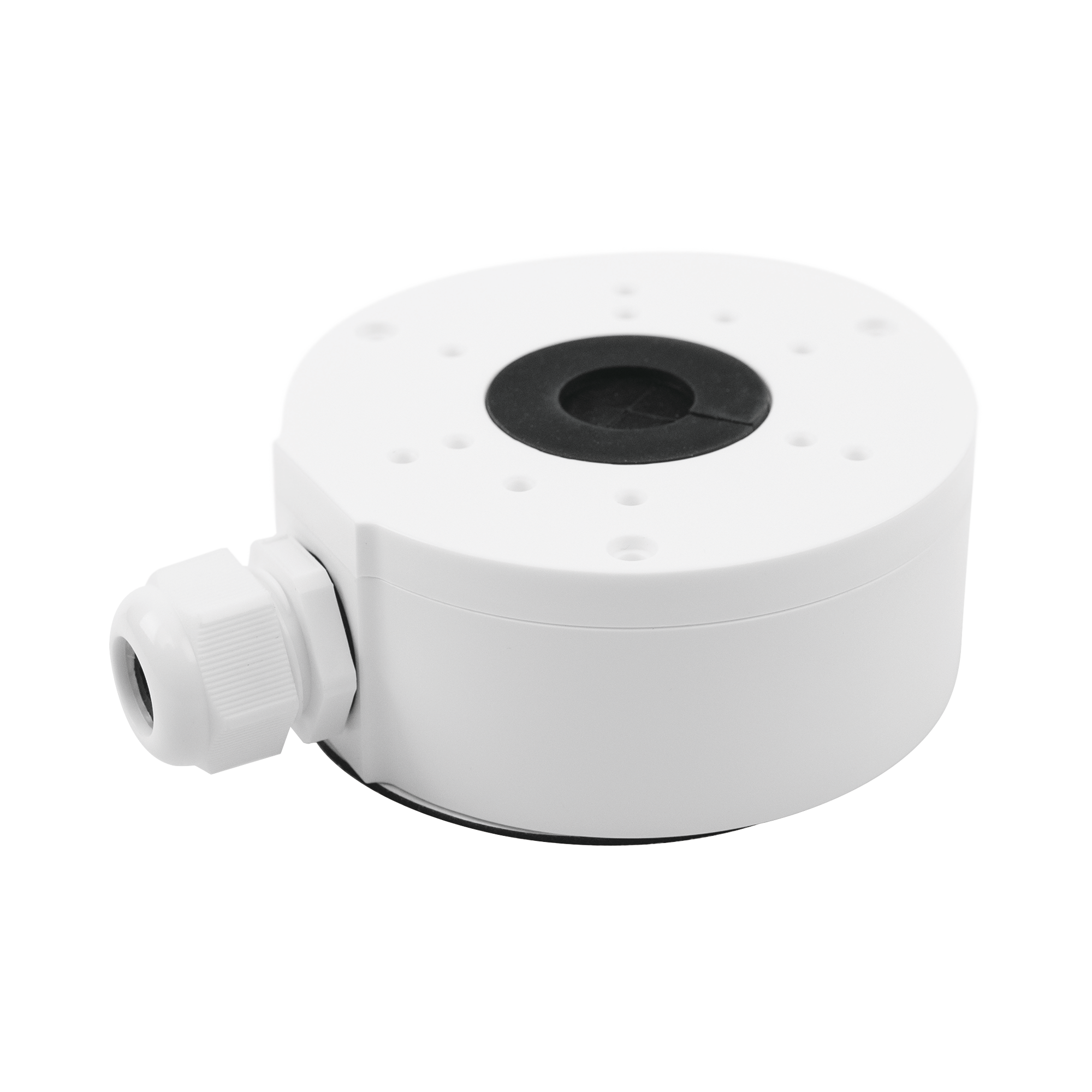Caja de Conexiones Plástica Compatible con Cámaras epcom / HIKVISION / Uso en Exterior Caja de Conexiones Plástica Compatible con Cámaras epcom / HIKVISION / Uso en Exterior